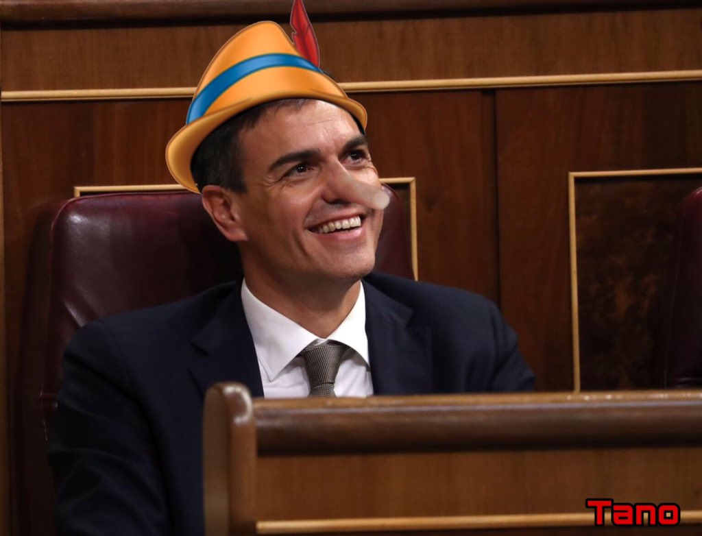 En nuestra España se persigue, arrincona y prohíbe el español y los símbolos de España. Ilustración de Tano