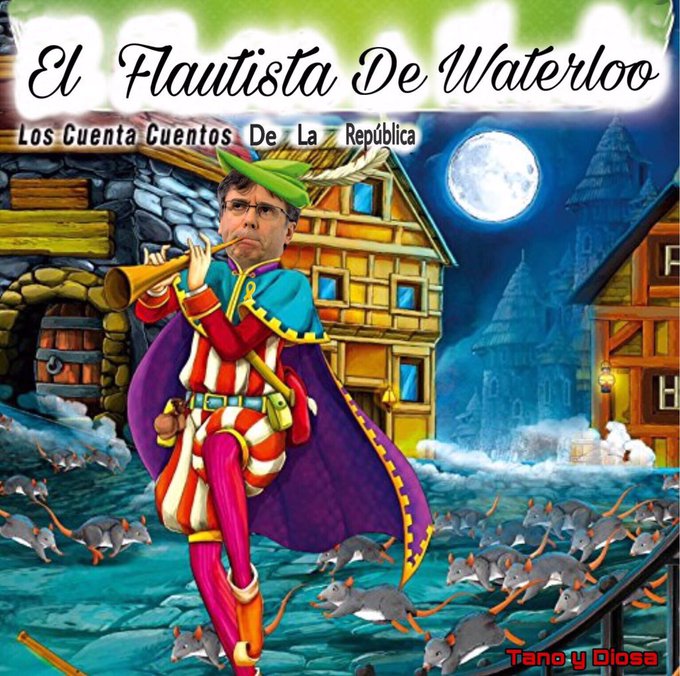 Los Cuentacuentos de la República presentan... El Flautista de Waterloo. Por Tano y Diosa