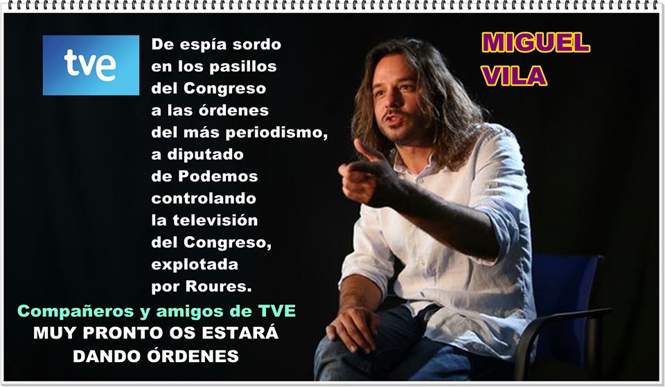 M iguel Vila, muy pronto queridos com pañertos de TVE os dará las