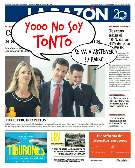 Portada del #FelizMiércoles. Pior Linda Galmor