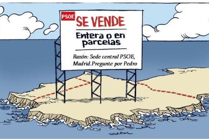 Se vende entera o por parcelas y aquí no pasa nada