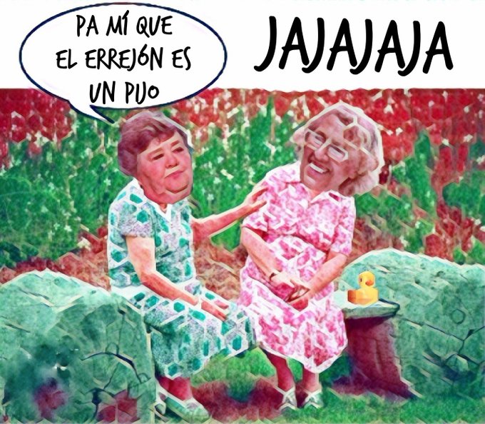 Vecinas de casoplón disfrutan mogollón. por Linda Galmor