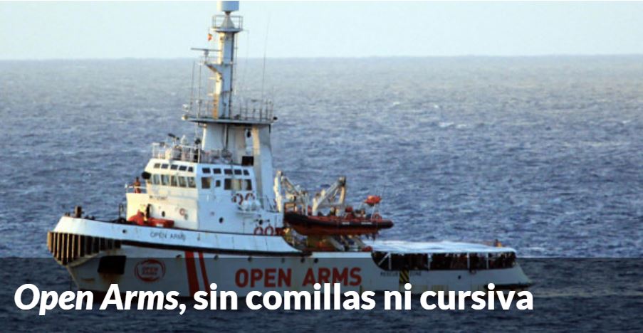 Miles de todo tipo de barcos surcan a diario el mediterráneo y sólo el Open Arms encuentra inmigrantes...