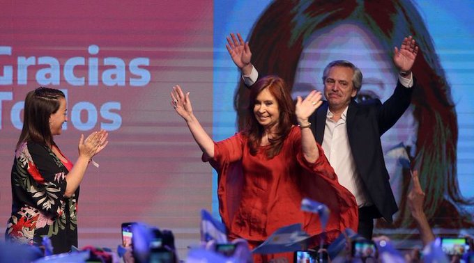 Alberto Fernández gana elecciones presidenciales de Argentina