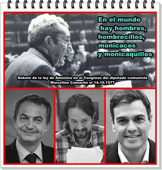 En el mundo hay hombres, hombrecillos, monicacos y monicaquillos