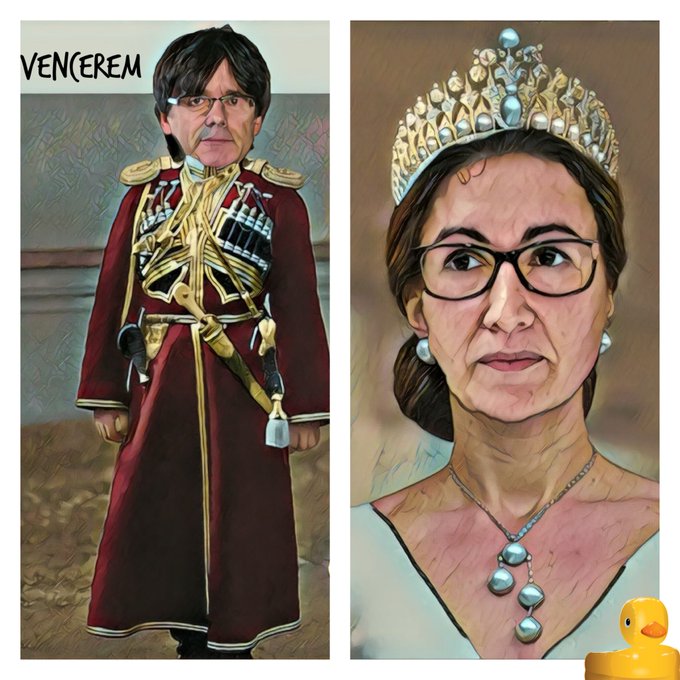 La realeza indepe en el exilio está dando buena cuenta de la herencia del abuelo Florenci. Por Linda Galmor
