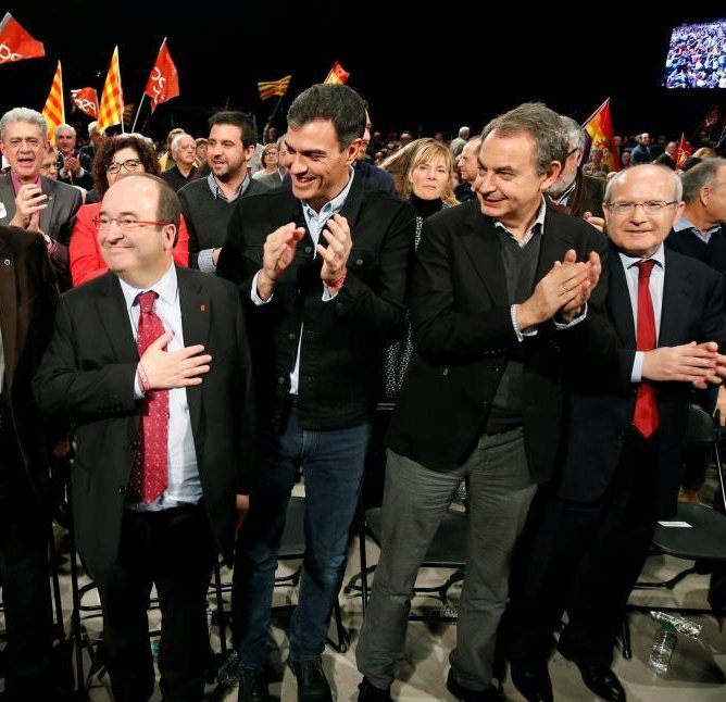 Todas las pistas de la traición en España conducen al felón y los bailongos del PSC