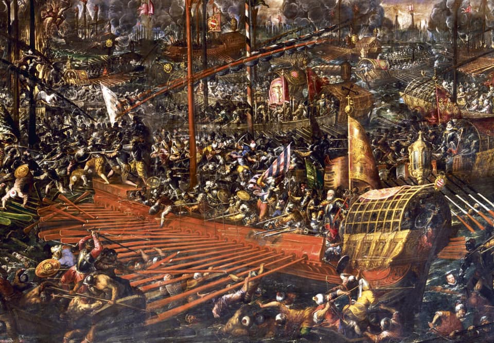 La batalla de Lepanto