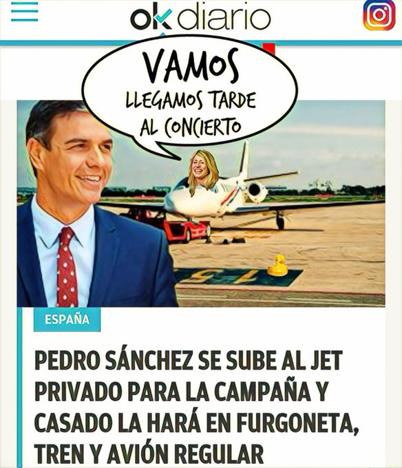 El PedroSOE ee Ahora España a Ahora YOOO. Por Linda Galmor