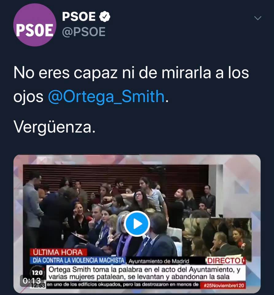No eres capaz no de mirarle a los ojos