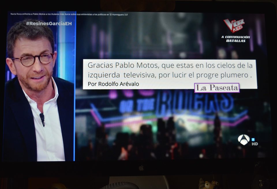 Dice Nuria Roca que el artículo que escribí, acerca de Pablo Moto y Abascal, tiene un título de dudosa calidad literaria