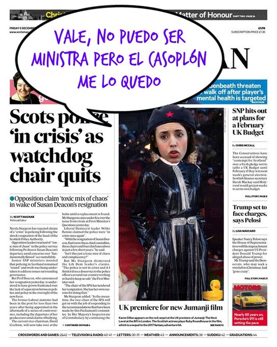 Alerta antifascista contra la escolta quisquillosa esa y los abogados acusicas. Por Linda Galmor
