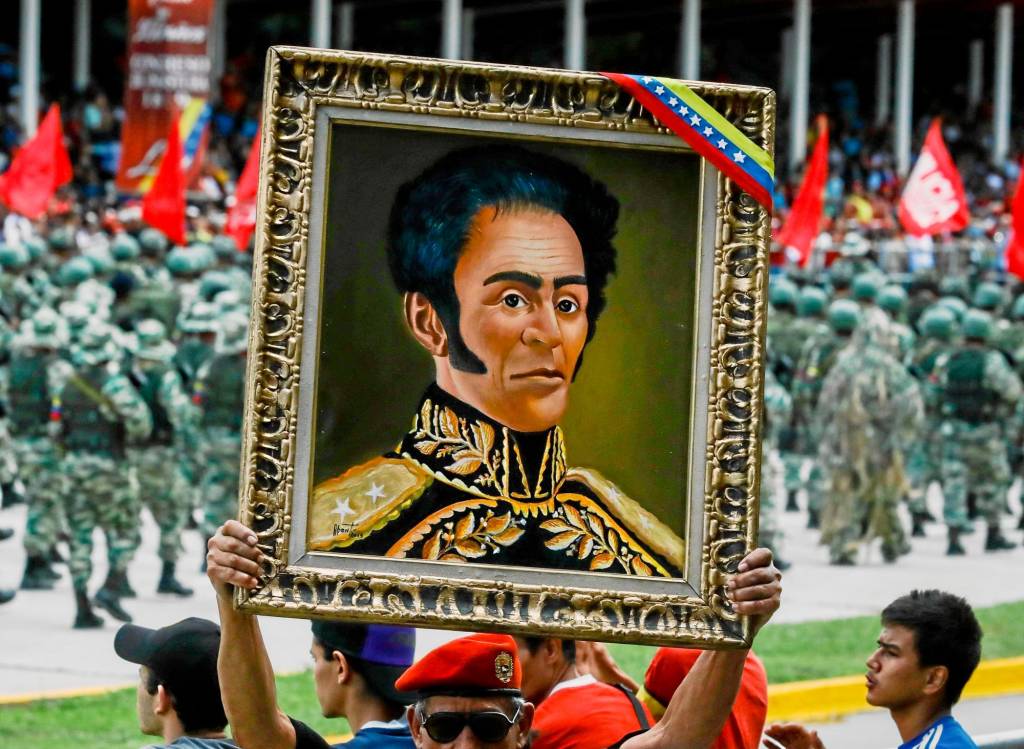 El chavismo se apropió de la imagen de Bolívar desde su llegada al poder en Venezuela