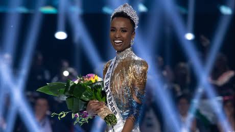 Zozibini Tunzi Sudáfricana que ha ganado Miss Universo de 2019