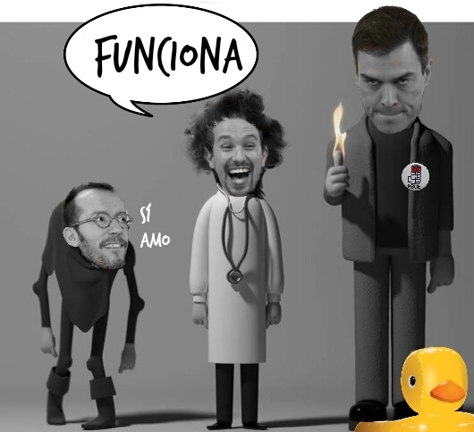 hoy para no variar me he puesto a pensar sobre la cultura y la Legislatura Frankestein. Ilustración de Linda Galmor