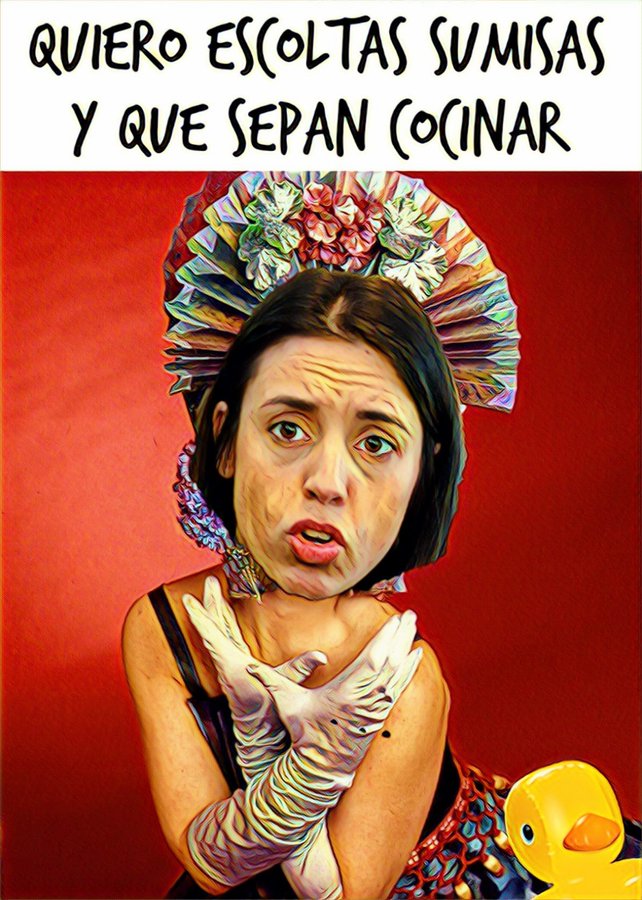 Parece ser que Ireno será ministra de Igualdad. Por Linda Galmor
