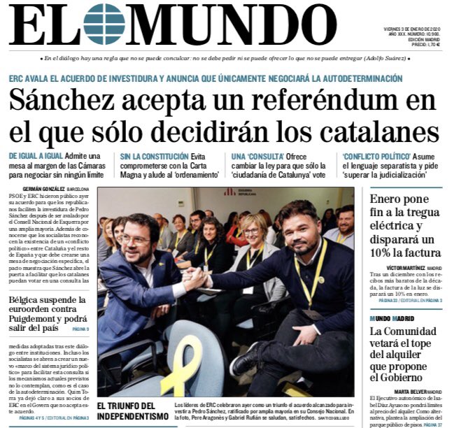 Tramposo, mentiroso y ..... .Ni Azaña, ni Largo, ni Negrín aceptaron de ERC semejantes condiciones.