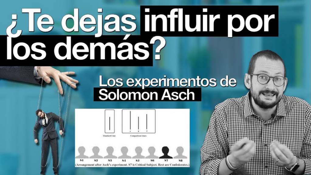 El experimento de Solomon Asch sobre la conformidad social