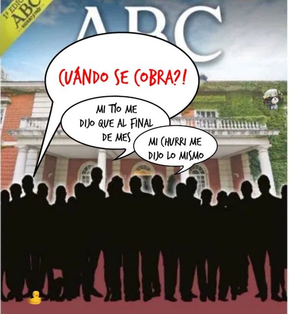 Lo del cambio y el progreso era para ellos y su entorno ¿Quién no representa a quién? Ilustración de Linda Galmor