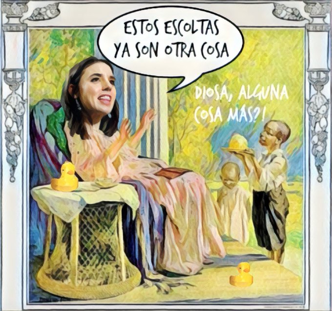 las niñas tuteladas de la Comunidad Balear agradecerán a Ireno su mando en el Ministerio de Igualdad. Por Linda Galmor