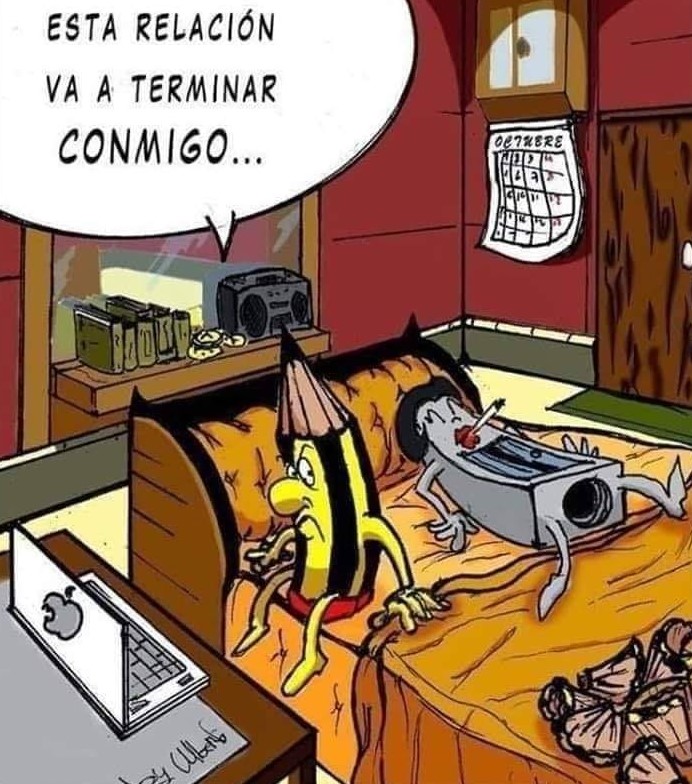De periodistas, plumillas y escritores