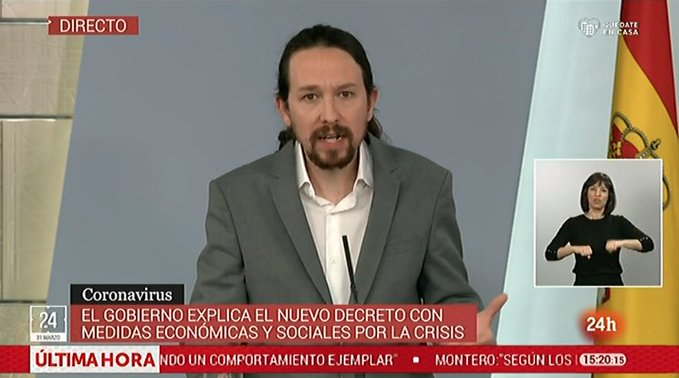 Ahí está Iglesias, dirigiéndonos a una dictadura de izquierdas
