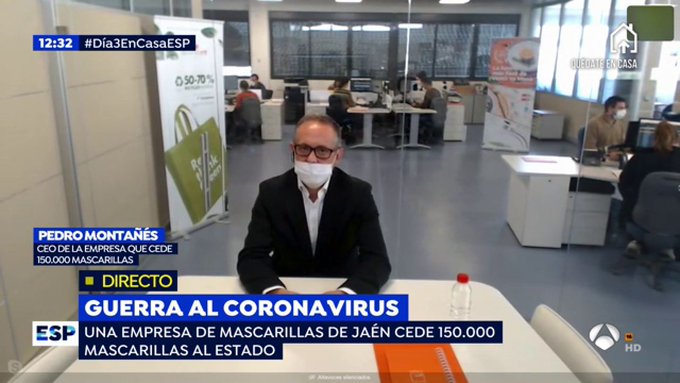 Pedro Montañés, el fabricante de mascarillas atacado de manera injusta: Incautación, linchamiento mediático y mentiras gubernamentales