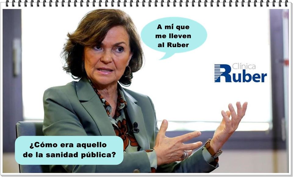 Le deseo una pronta recuperación vicepresidenta