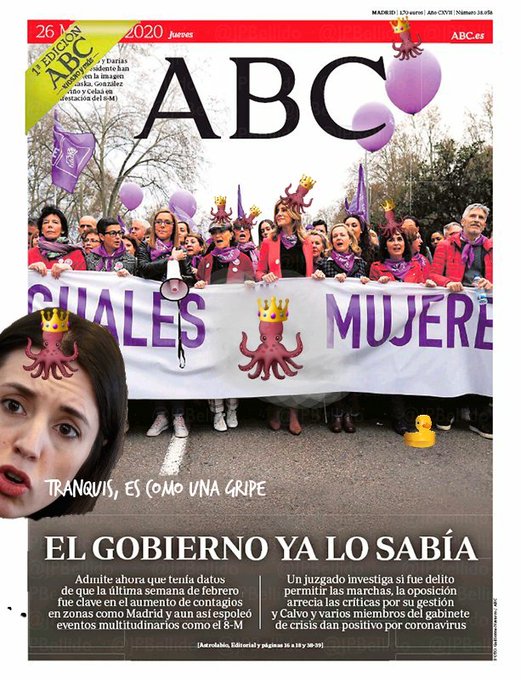 En Portada: Lo sabían y decidieron seguir adelante con las manifestaciones. Por Linda Galmor