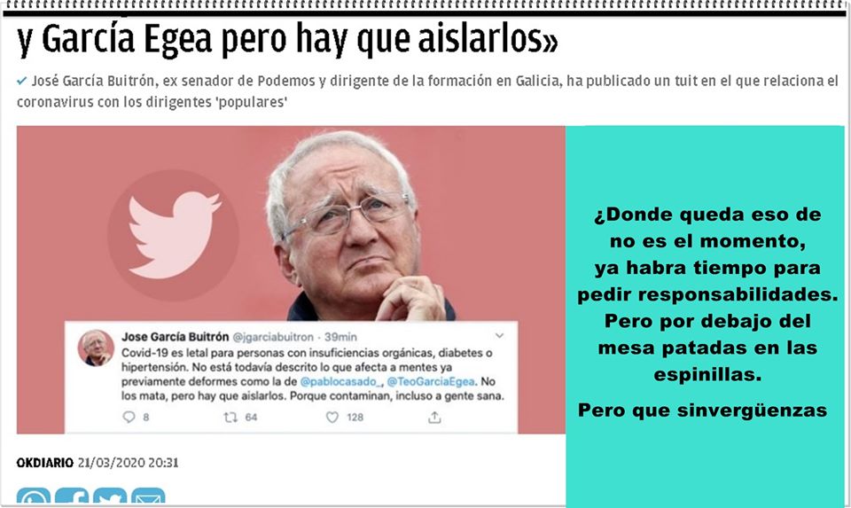 No tienen vergüenza
