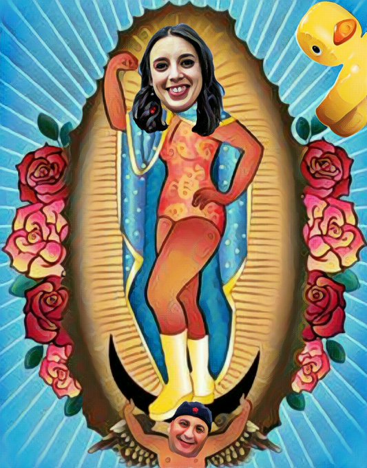 No os metáis con ella, que se cabrea su churri el vice. POr Linda Galmor