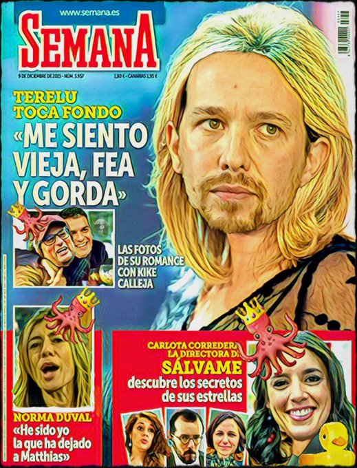 Terelu toca fondo. Por Linda Galmor