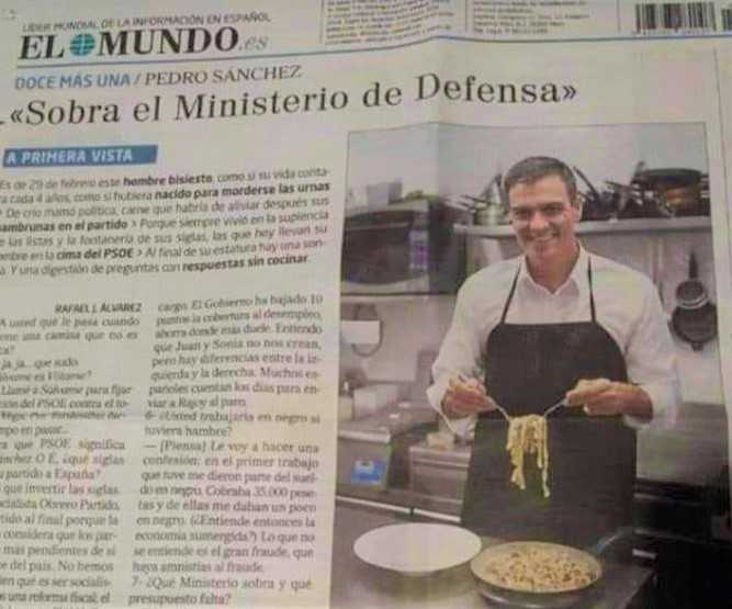 Sobra el Ministerio de Defensa