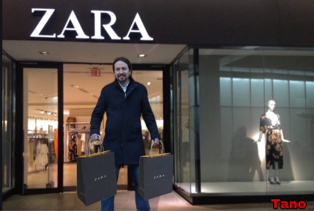 Cuando llegas vestido con ropa del Alcampo siendo un comunista de boquilla VS cuando sales vestido de Zara asumiendo que eres un casta y le compras a una de las personas que más odias. Por Tano