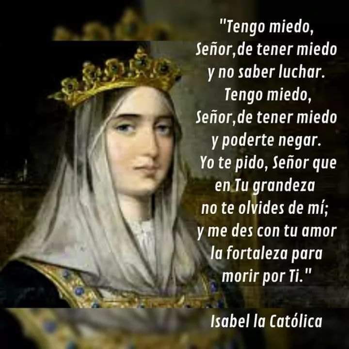 En su día de aniversario recordemos a Isabel la Católica, camino de la Santidad