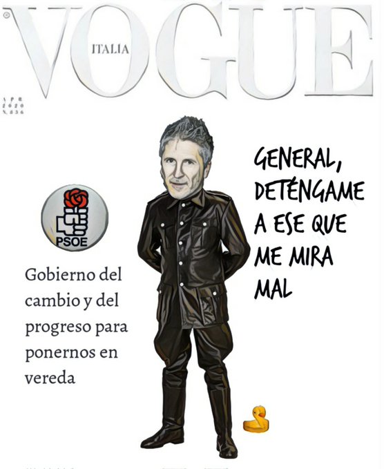 General de la Guardia Civil reconoce que están actuando para minimizar las críticas al gobierno. Por Linda Galmor