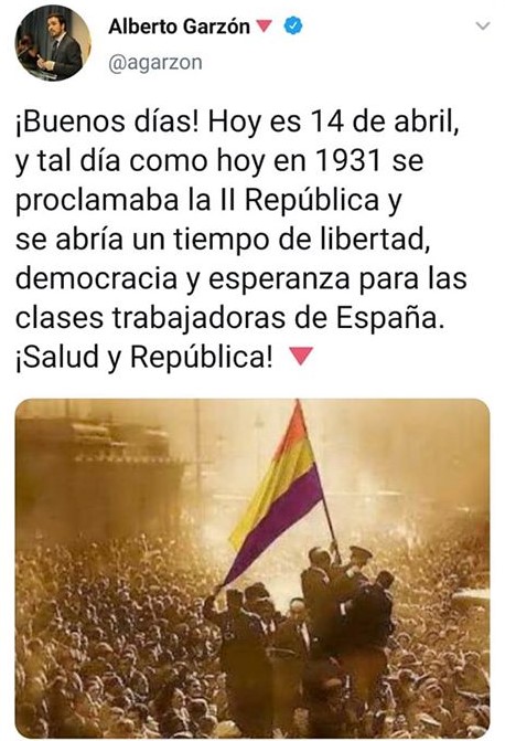 Salud y República, invoca el perjuro mamarracho