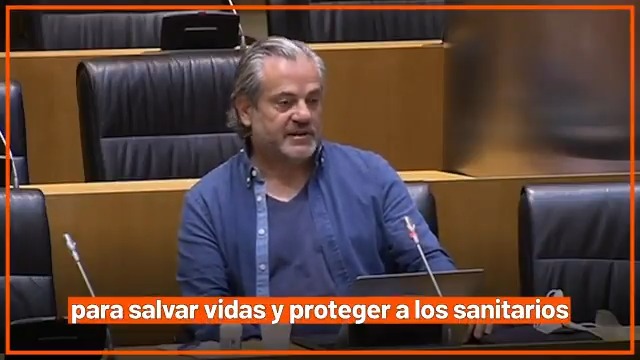 Marcos de Quinto en su cara a cara con el ministro Garzón