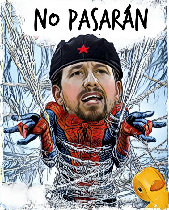 El Capitán Araña dice que, por sus güevos, Madrid no pasará de Fase. Por Linda Galmor