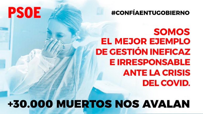 Hipocresía y mentiras gubernamentales al servicio del partidismo de izquierda