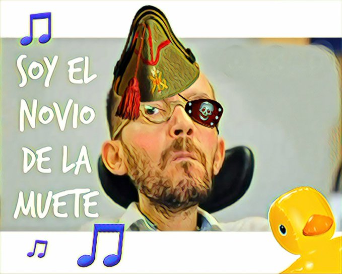 La gueda conta el codonavidus me ha hecho un machote. Por LindaGalmor