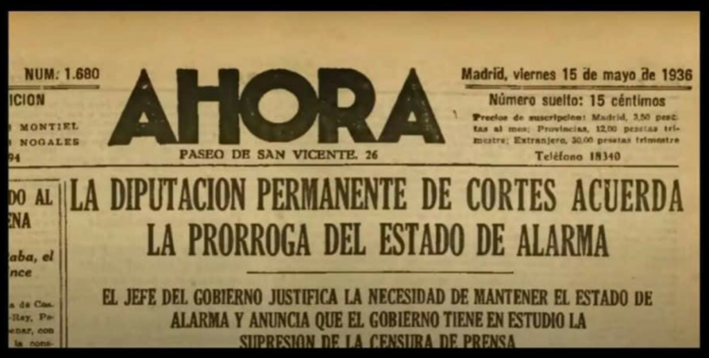 Un momento, vamos a ver, Prorrogar el estado de alarma más de quince días es anticonstitucional