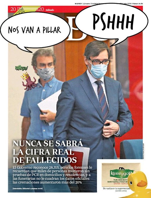 De 50.000 fallecidos a 28.000 reconocidos por el gobierno hay un buen trecho. Porm Linda Galmor