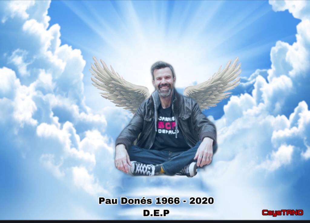 Descansa en paz Pau Donés. Ilustración de Tano