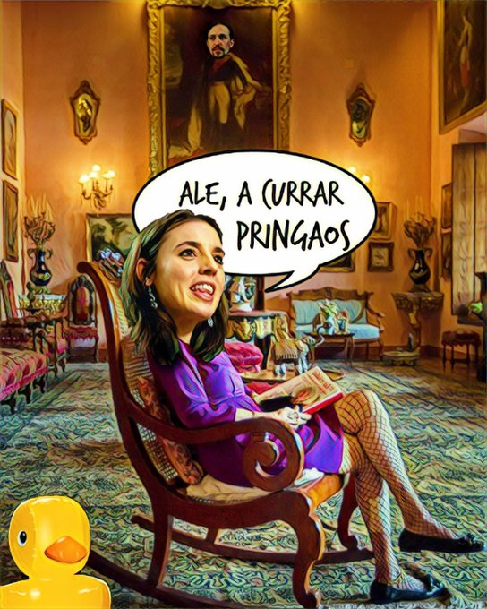 La churri del HRH the Prince of Walapagar desea un féliz sábado. Por Linda Galmor