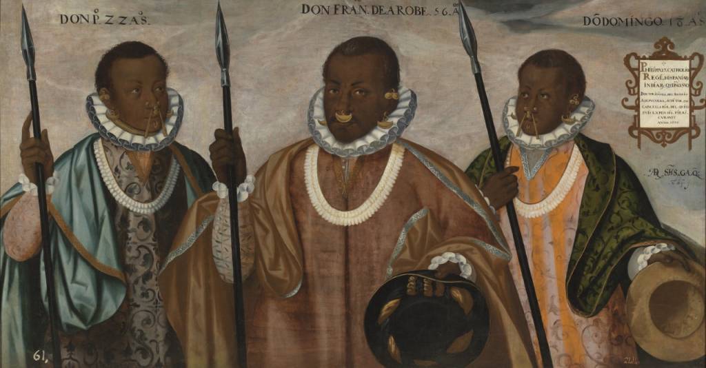 Los tres mulatos de Esmeraldas de Sánchez Galque
