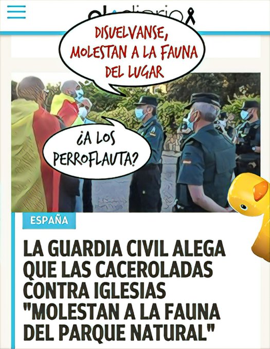 Tiene más guardias para su protección que la guardia mora de Franco. Por Linda Galmor