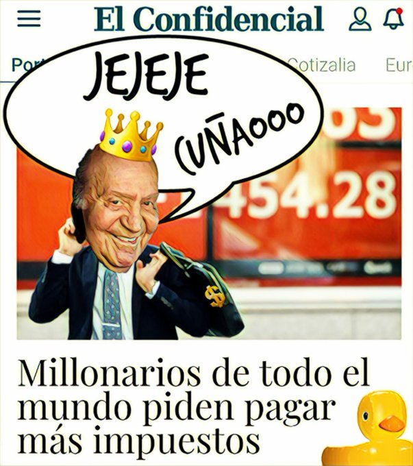 El gobierno sociocomunista dice que los ricos quieren pagar más impuestos. Por Linda Galmor