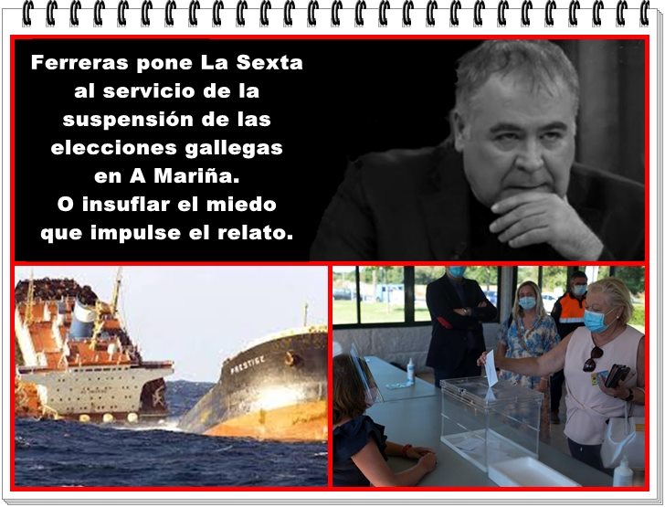 Ferreras pone La Sexta al servicio de la suspensión de las elecciones autonómicas