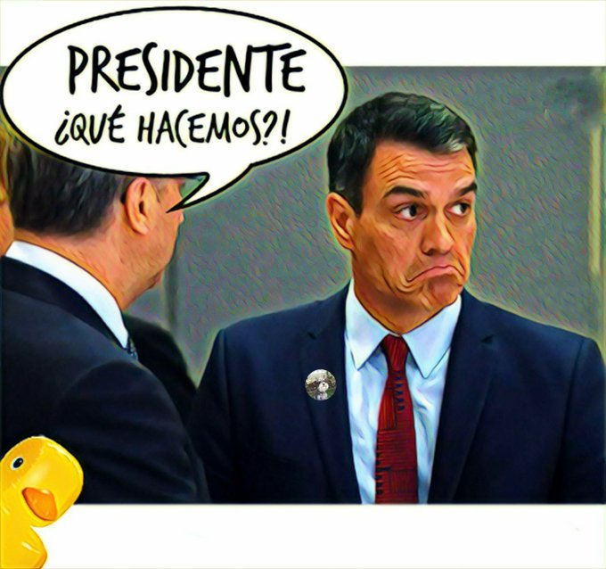 Fracaso de Sánchez en su tour por Europa pasando la gorra para las paguitas